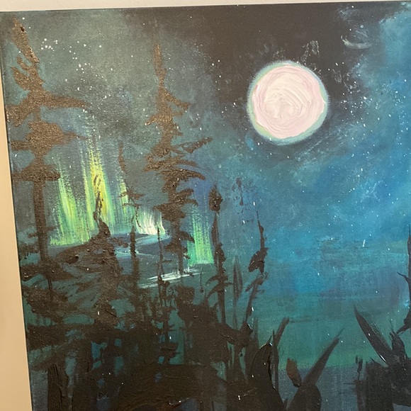 Oil paint on canvas - Picture 2 of 3